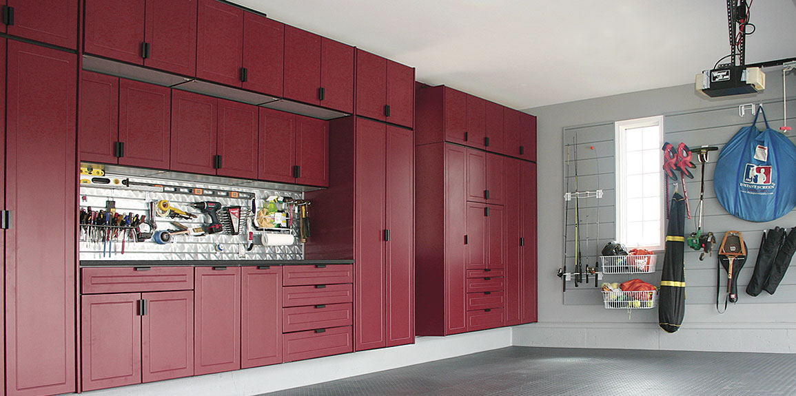 Custom Garage Closets, Garage Cabinets and Storage Organizers